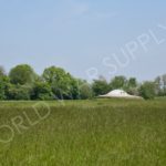 Field above the Fort where the German's had landed