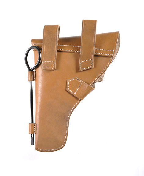 Leather Tokarev Holster with cleaning rod-img-4