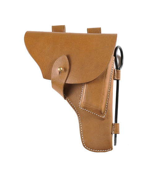 Leather Tokarev Holster with cleaning rod-img-0