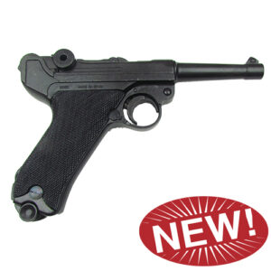 German Luger Parabellum P08 with Black Grips
