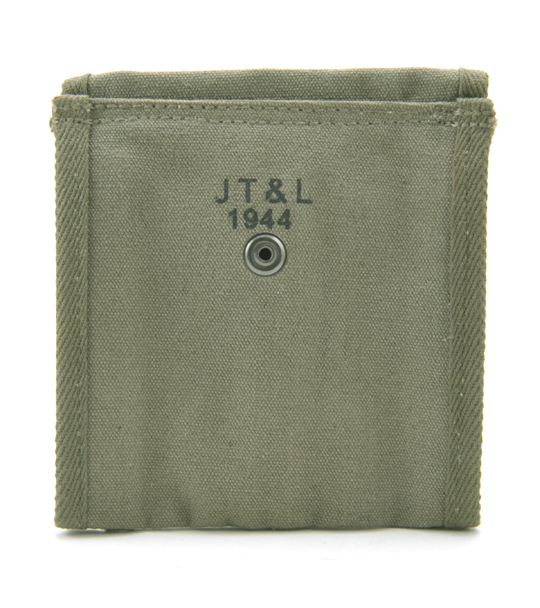 M1 CARBINE BUTTSTOCK TYPE POUCH OD Green Marked JT&L® 1944-img-4