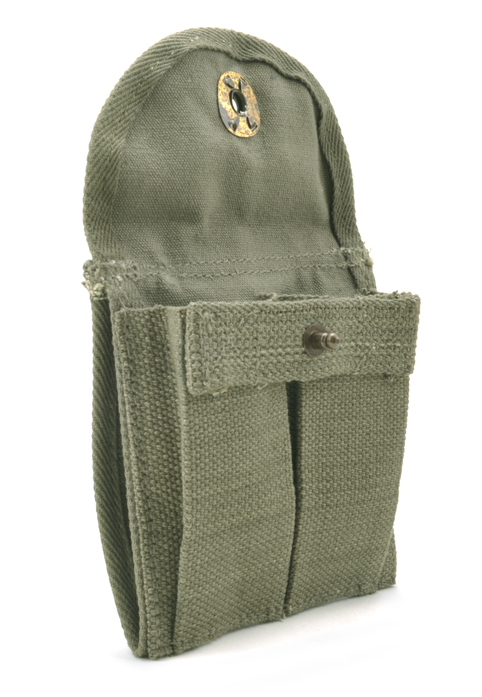 M1 CARBINE BUTTSTOCK TYPE POUCH OD Green Marked JT&L® 1944-img-3