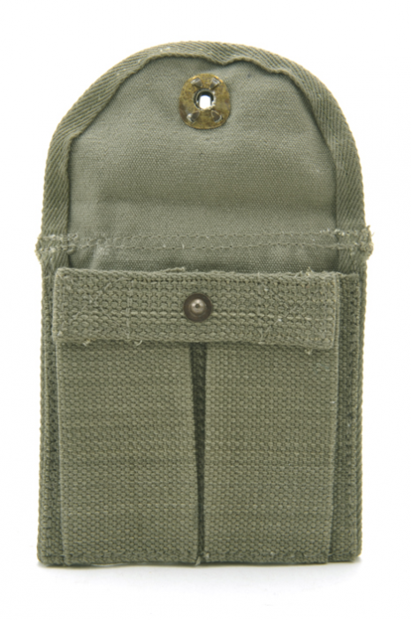 M1 CARBINE BUTTSTOCK TYPE POUCH OD Green Marked JT&L® 1944-img-2