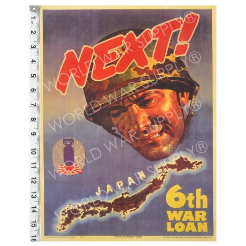Japan You're Next US WW2 War Poster-img-1