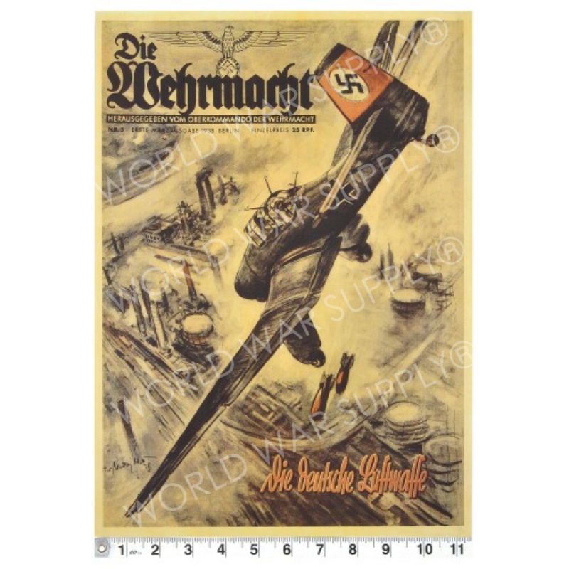 Stuka German WW2 War Poster-img-1