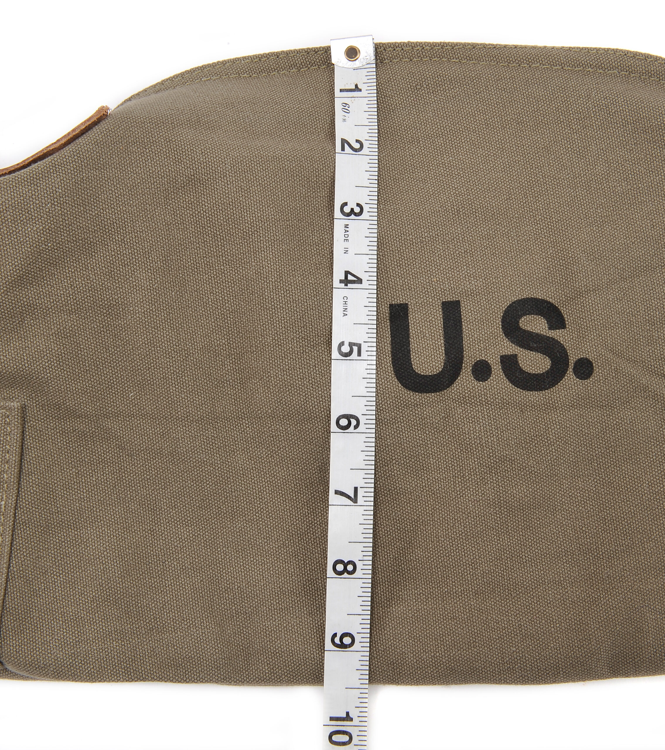 WW2 M1 CARBINE FLEECE LINED CANVAS CASE WITH CARRY STRAP JT&L® 1944 Dark OD-img-5