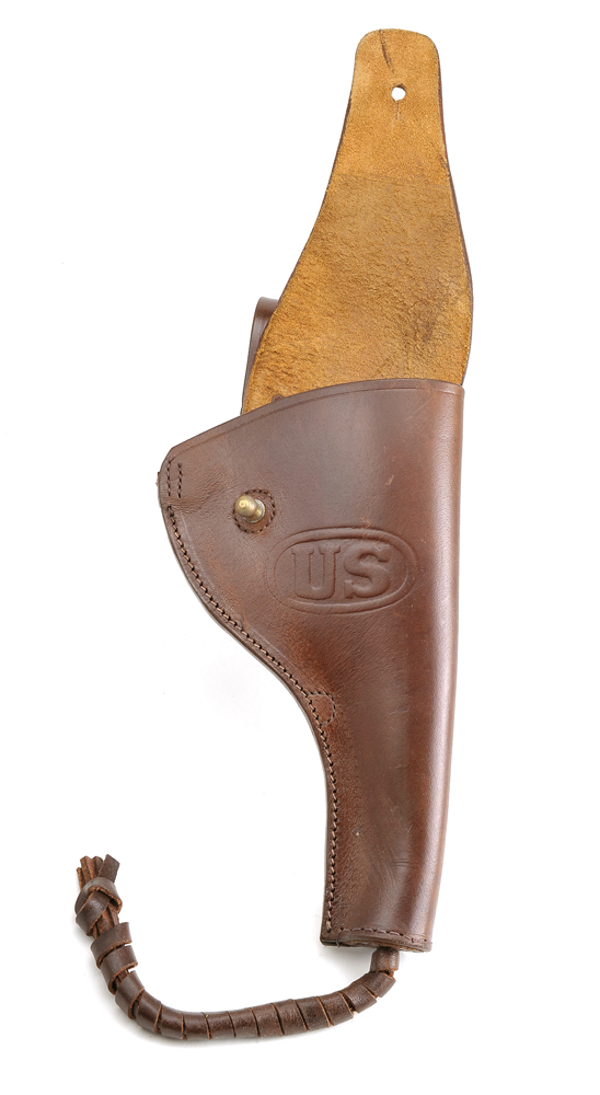 US M1917 1942 .45 PISTOL REVOLVER HOLSTER Premium Drum Dyed Leather-img-2