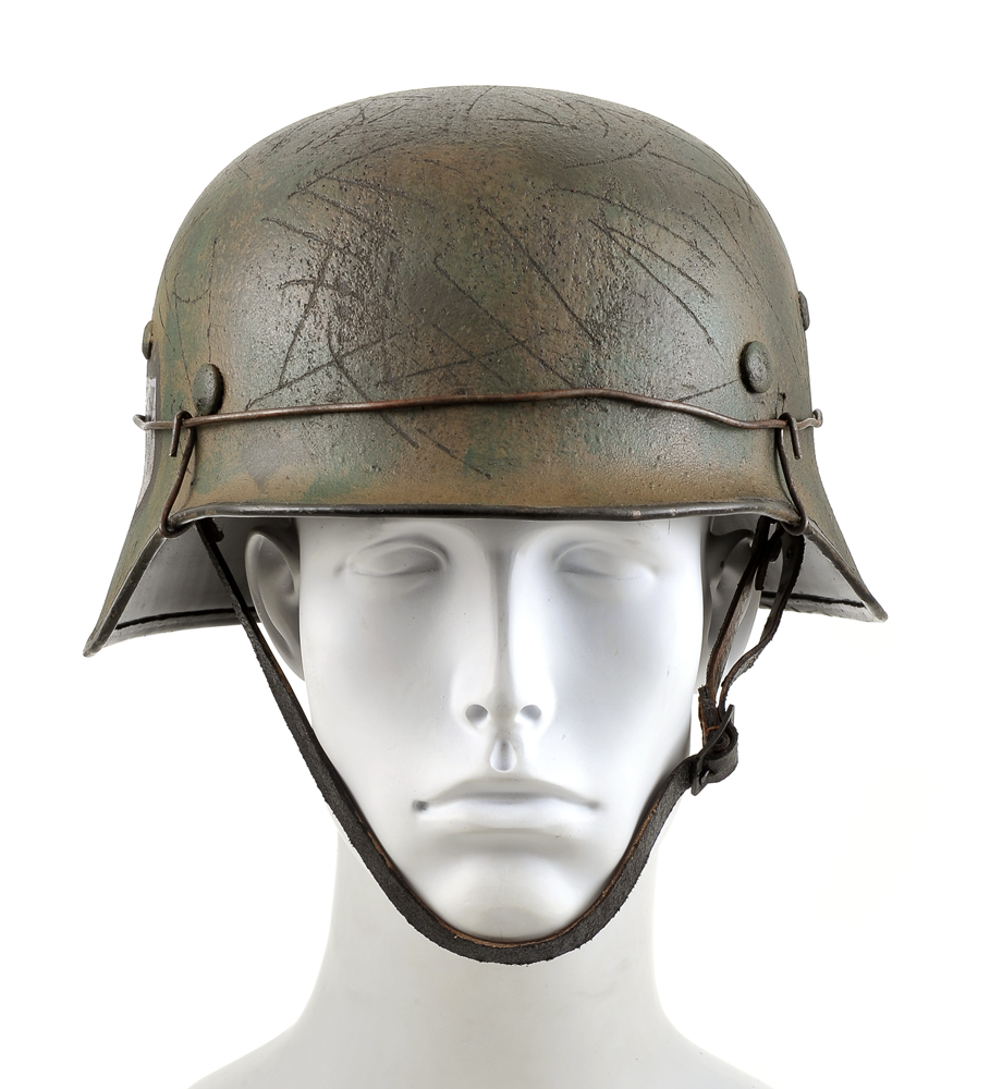 M35 1st SS Panzer Division Leibstandarte SS Helmet in Italy-img-4