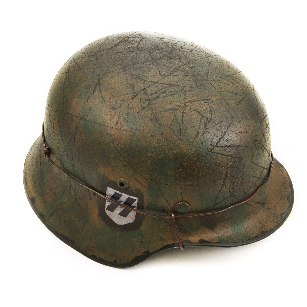 M35 1st SS Panzer Division Leibstandarte SS Helmet in Italy-img-2