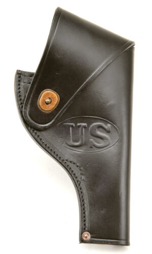 US Smith & Wesson Victory Model Revolver Holster in Black Leather .38 Special Model 10