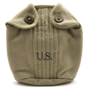 US WW2 M1910 Canteen Cover Lt OD marked JT&L® 1943