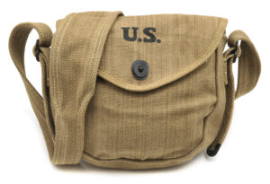 U.S. Thompson SMG Drum Magazine Pouch Khaki JT&L 1942