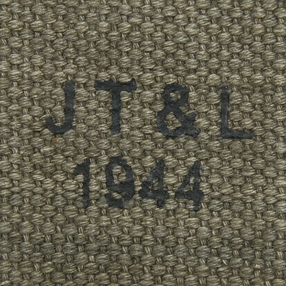 US M1 Garand M1923 Cartridge Belt Dark OD Marked JT&L® 1944 fits up to 49"-img-4