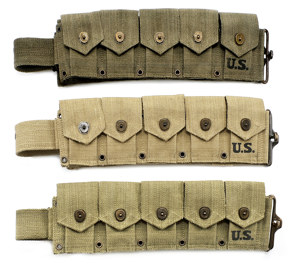 US M1 Garand M1923 Cartridge Belt Khaki will fit up to 49" waist-img-1
