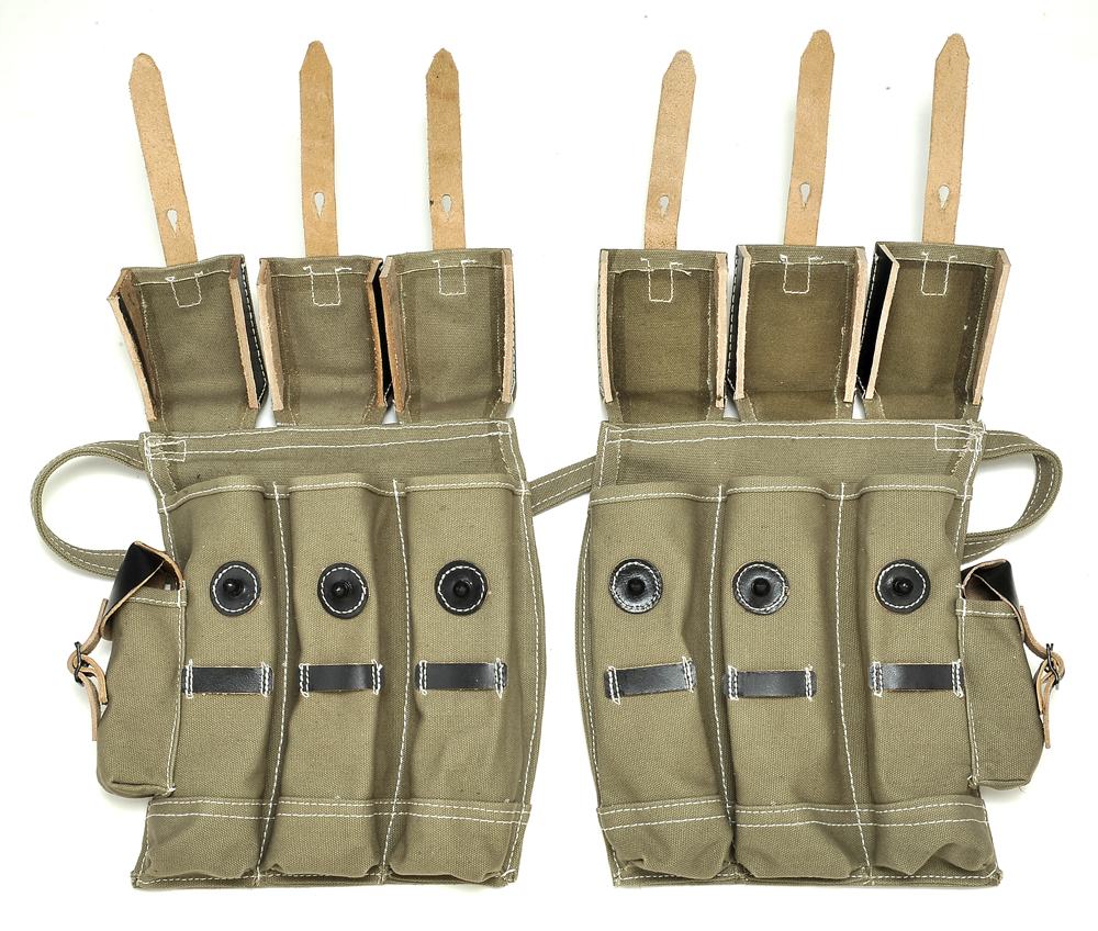 German WW2 STG44 MP44 Magazine Pouch Set-img-1