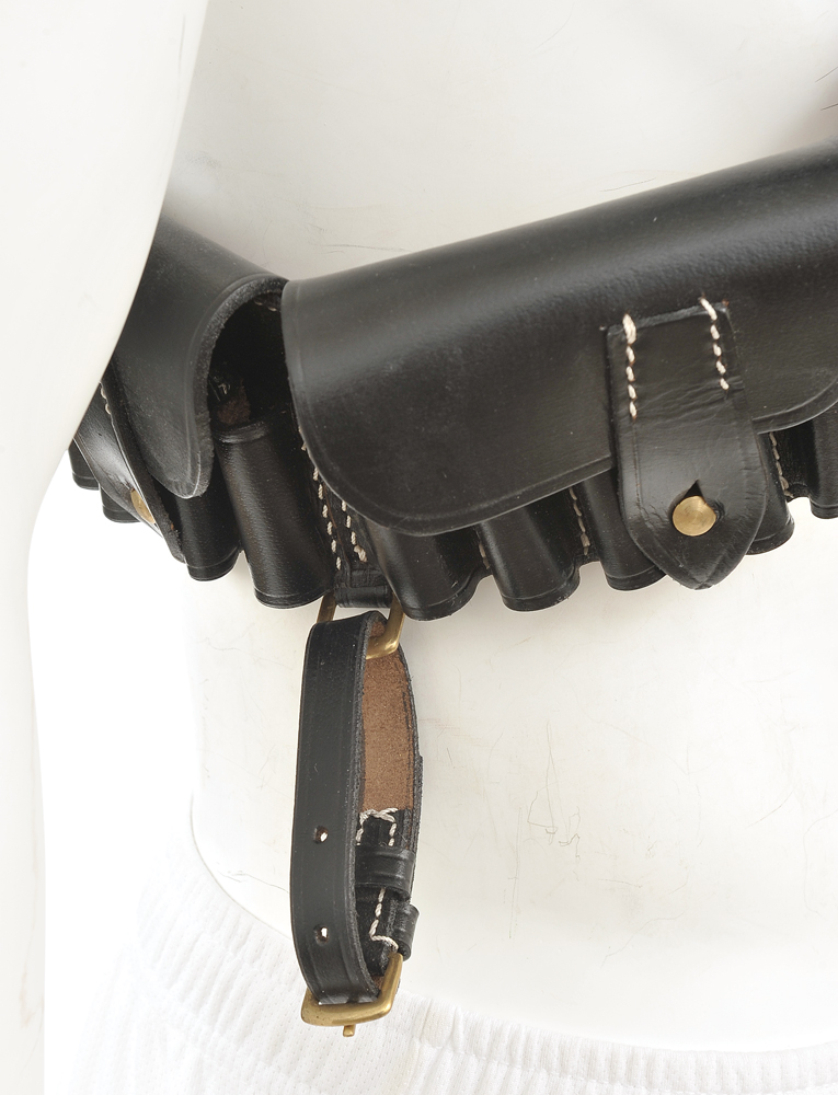 British Martini-Henry Bandolier P-1882 Black Leather-img-7