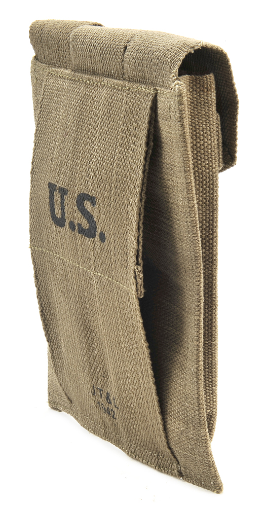 US WW2 Thompson 3 Cell Magazine Pouch-img-1