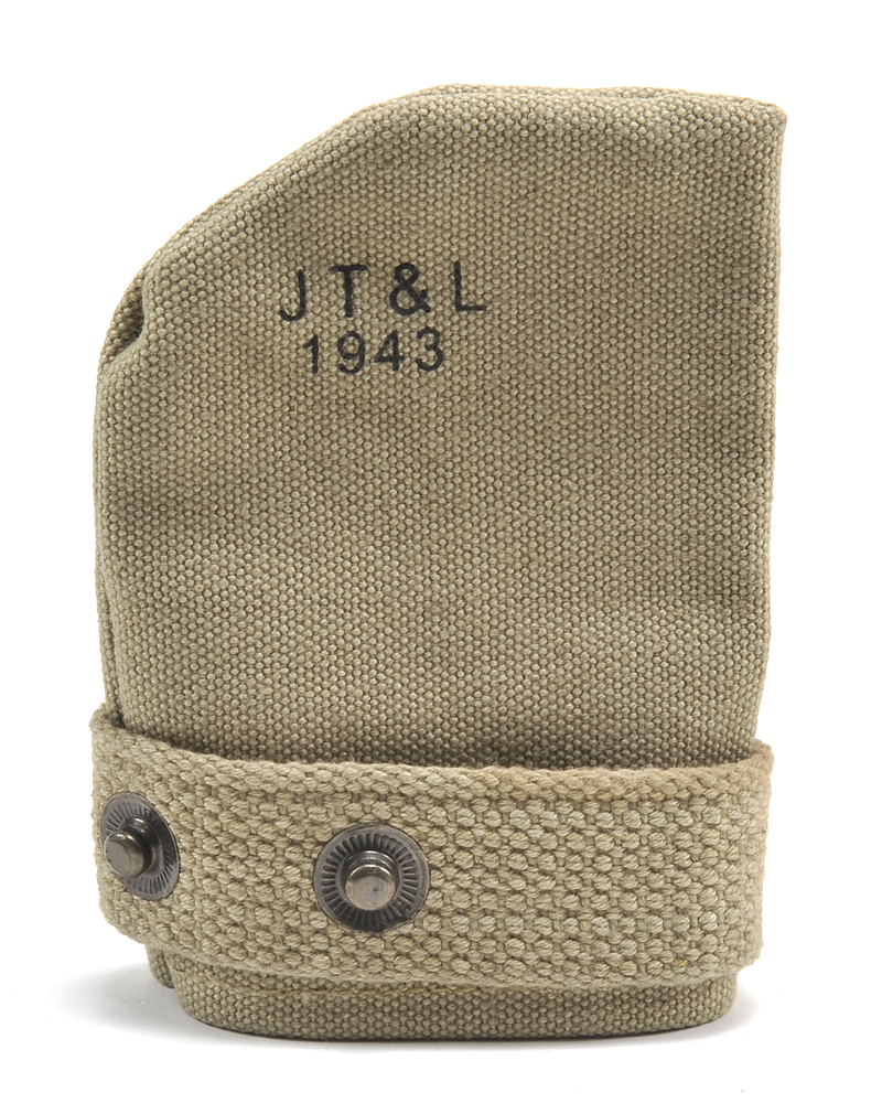 M1 Garand M1 Carbine 1903 Springfield Canvas Muzzle Cover Lt. OD JT&L® 1943-img-1