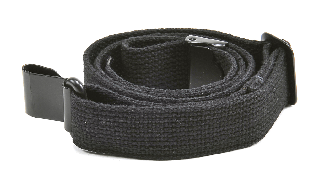 Black Cotton Webbing Rifle Sling M14 M1A-img-0