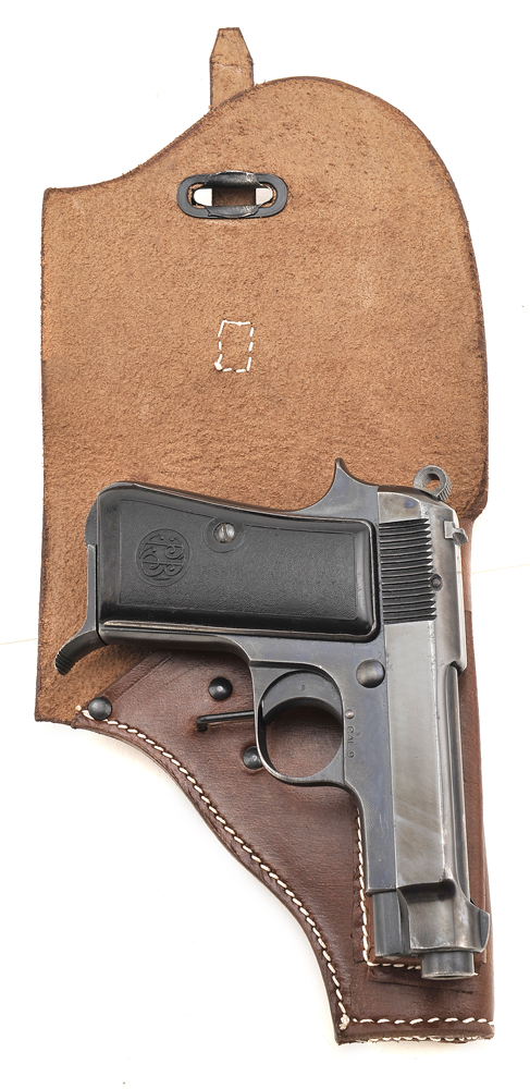 WW2 Style Italian M1934 Beretta Holster Brown Leather