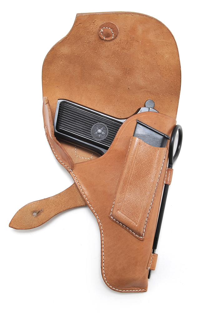 Leather Tokarev Holster with cleaning rod-img-1