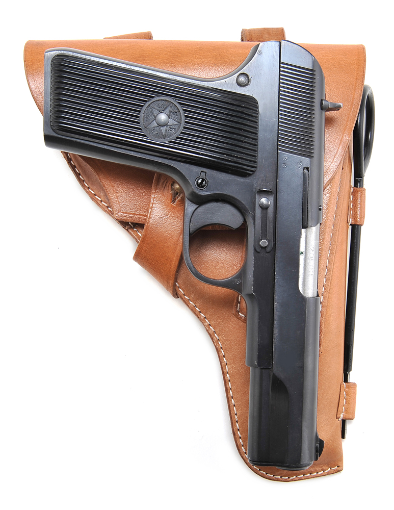 Leather Tokarev Holster with cleaning rod-img-2