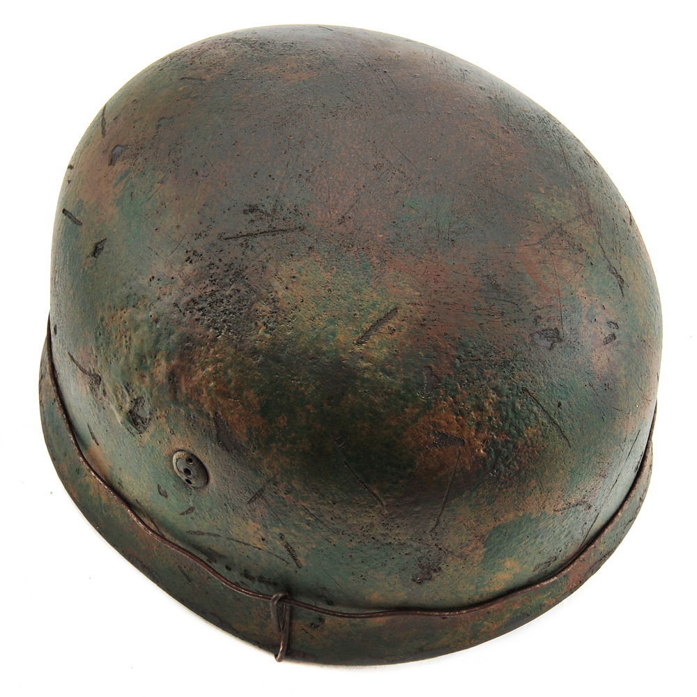 German Fallschirmjäger M38 Steel Helmet Caan Cammo-img-0