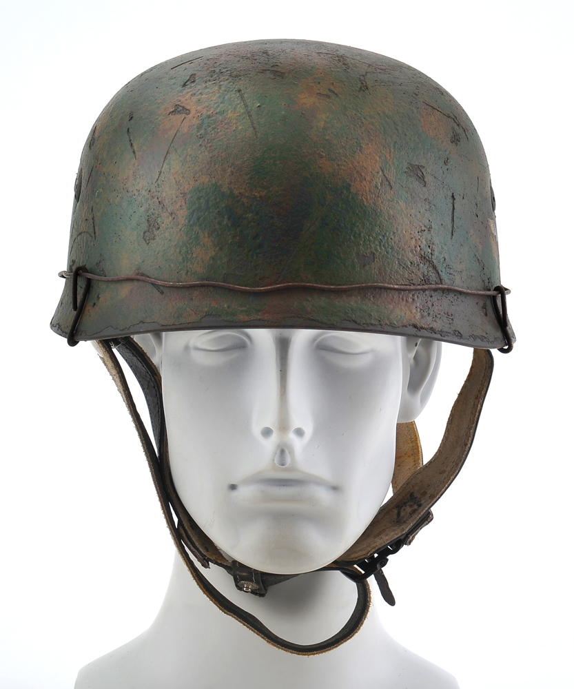 German Fallschirmjäger M38 Steel Helmet Caan Cammo-img-4