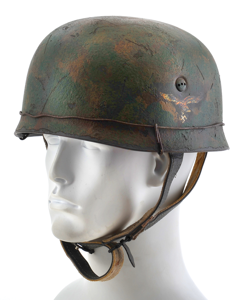 German Fallschirmjäger M38 Steel Helmet Caan Cammo-img-5