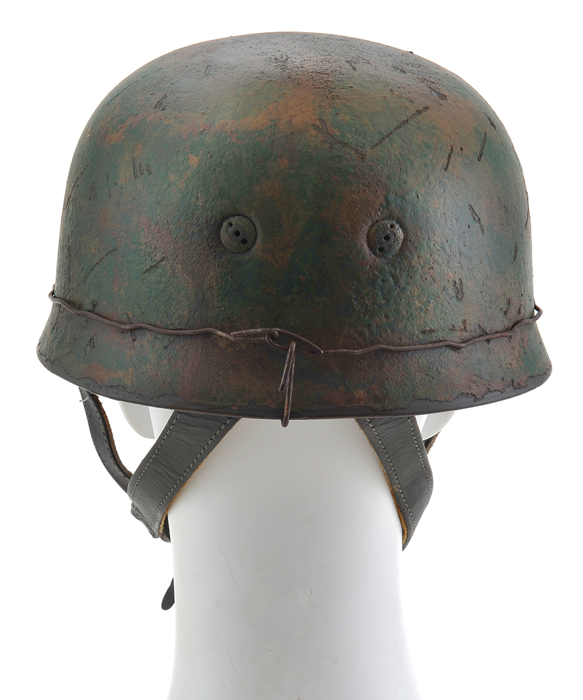 German Fallschirmjäger M38 Steel Helmet Caan Cammo-img-2