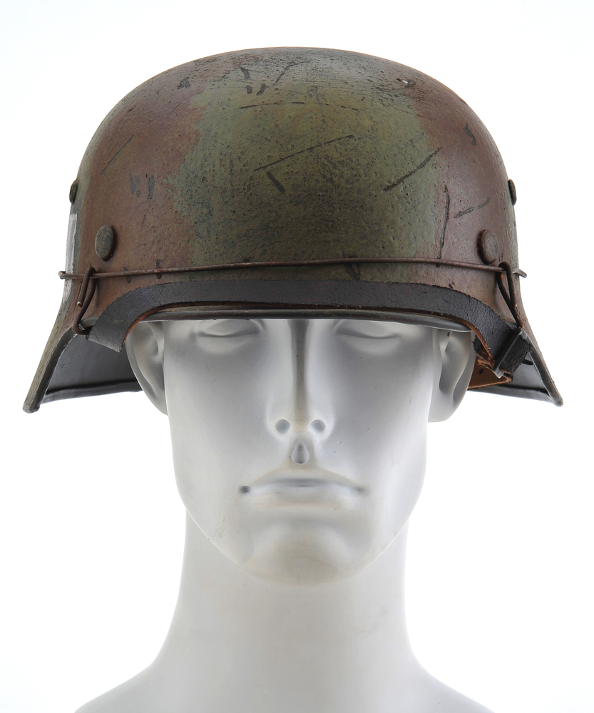 German M35 SS Panzer Regiment Helmet-img-2