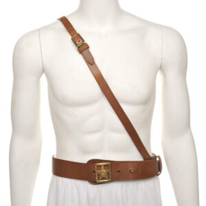 Soviet Officers Belt with Buckle & Shoulder strap