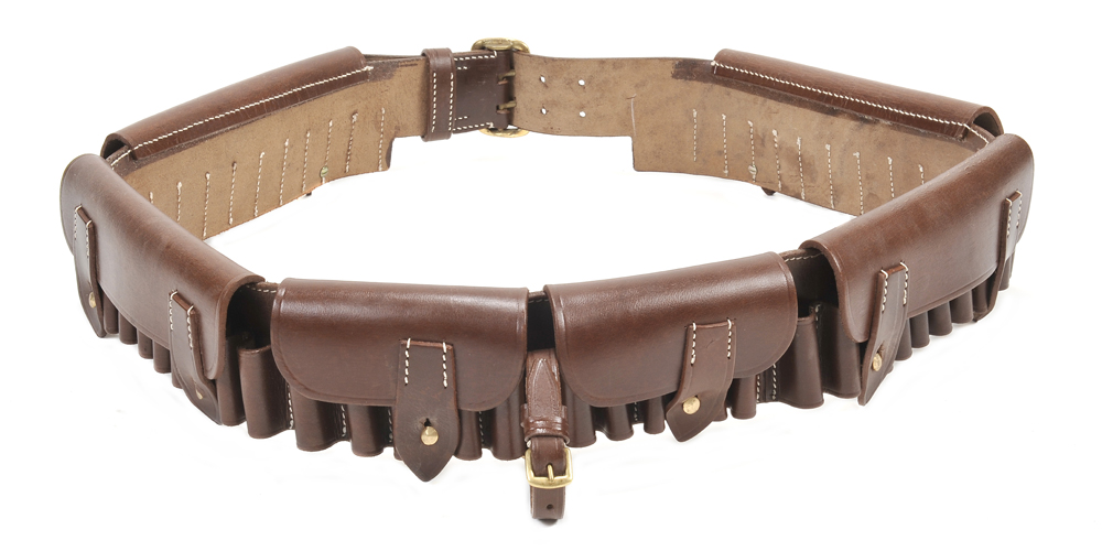 British Martini-Henry Bandolier P-1882 Brown Leather-img-4