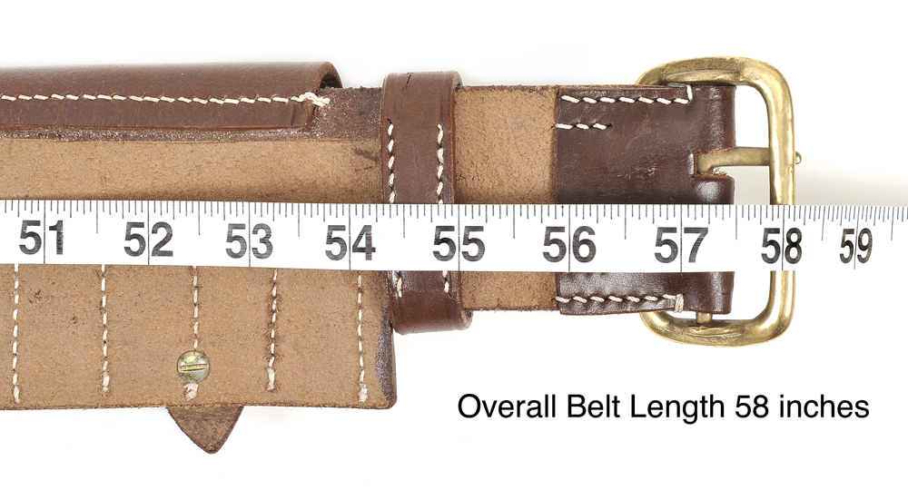 British Martini-Henry Bandolier P-1882 Brown Leather-img-2