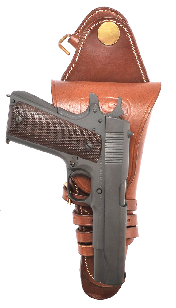 US WW2 M1912 Colt 1911 .45 Holster-img-7