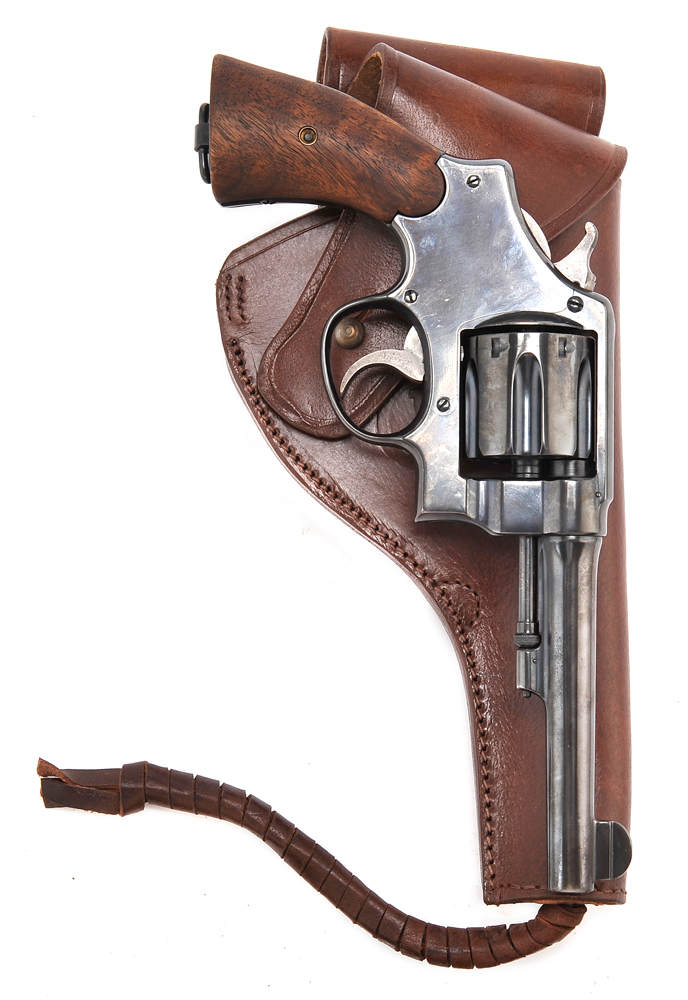 US M1917 1942 .45 PISTOL REVOLVER HOLSTER Premium Drum Dyed Leather-img-7