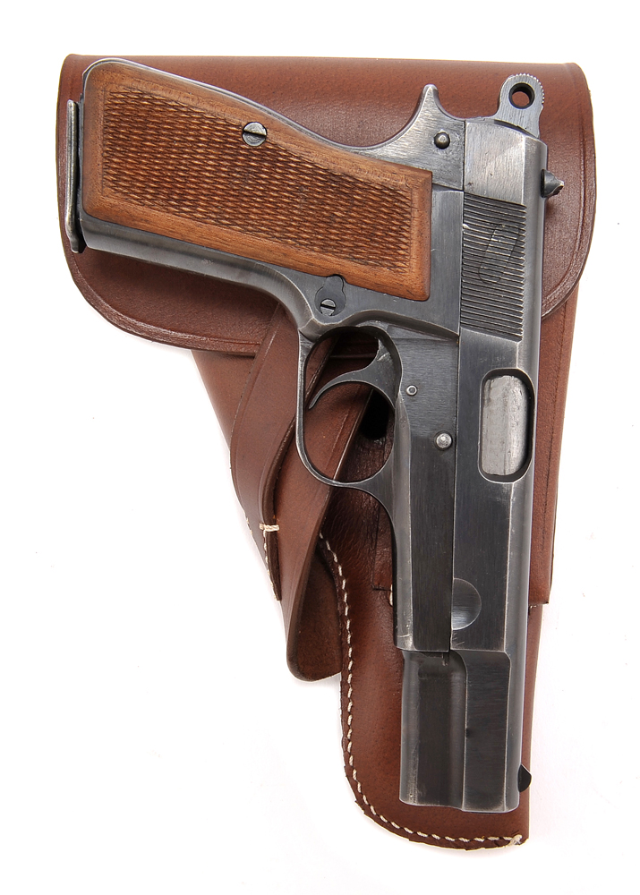 Browning Hi-Power Holster Brown Leather-img-4