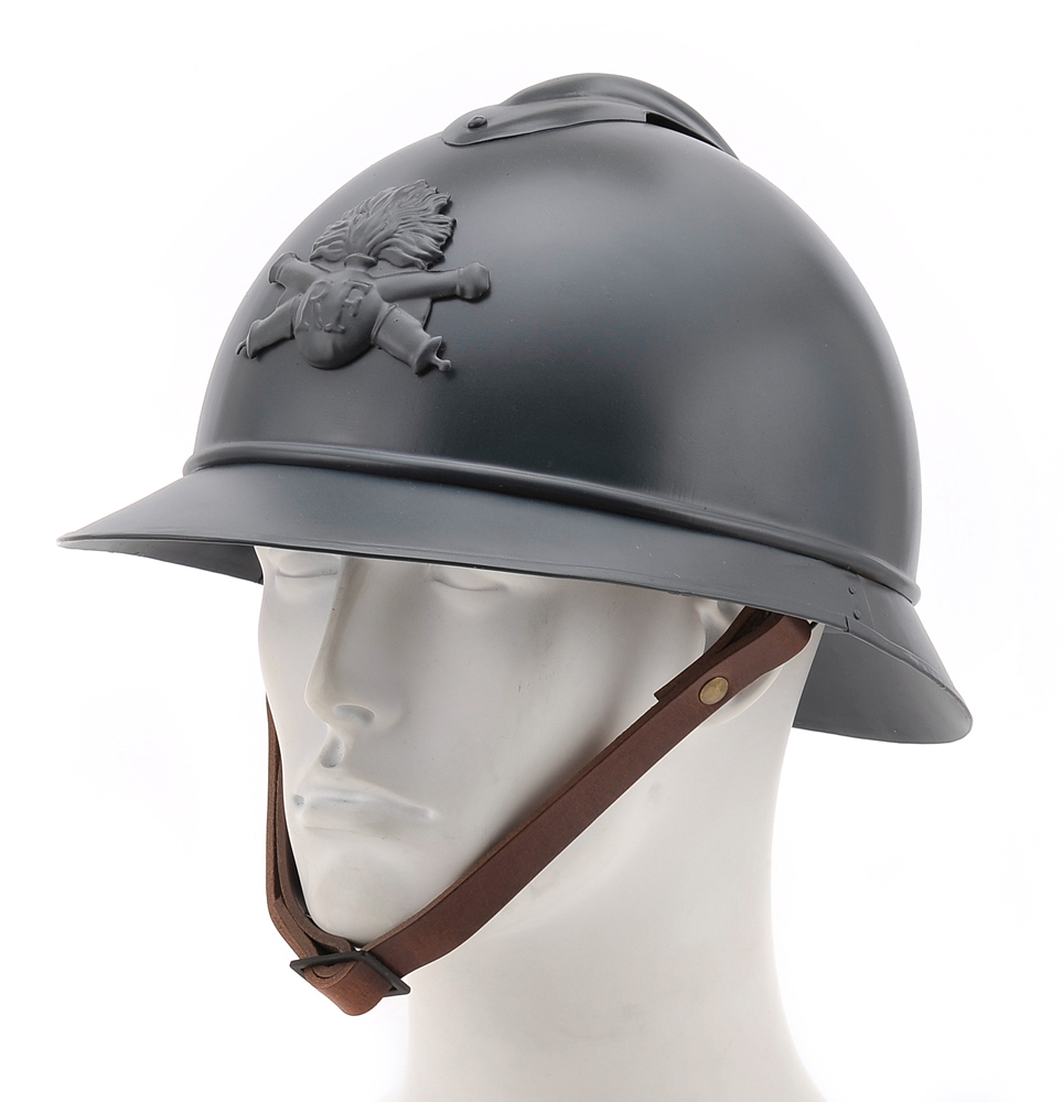 French M15 Adrian Helmet Artillery Model - WW1 & WW2 Collectibles at ...