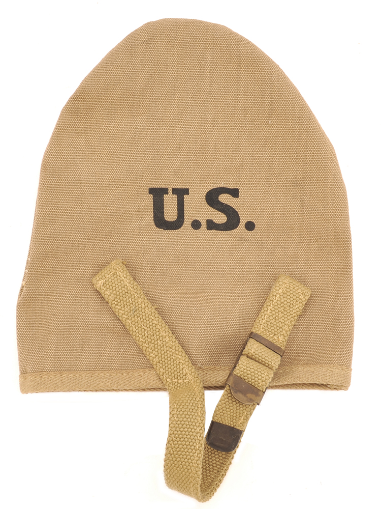 US WW2 M1910 Shovel Cover Khaki Marked JT&L 1942-img-0