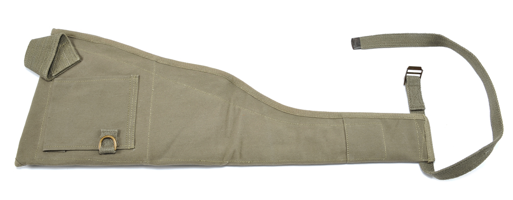 US WWII M1 Carbine Canvas Jump Case with Magazine Pouch marked JT&L 1944-img-4