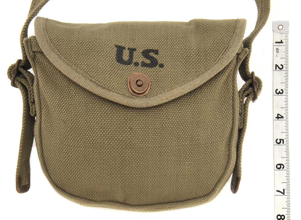 US Thompson SMG Drum Magazine Pouch OD-img-2