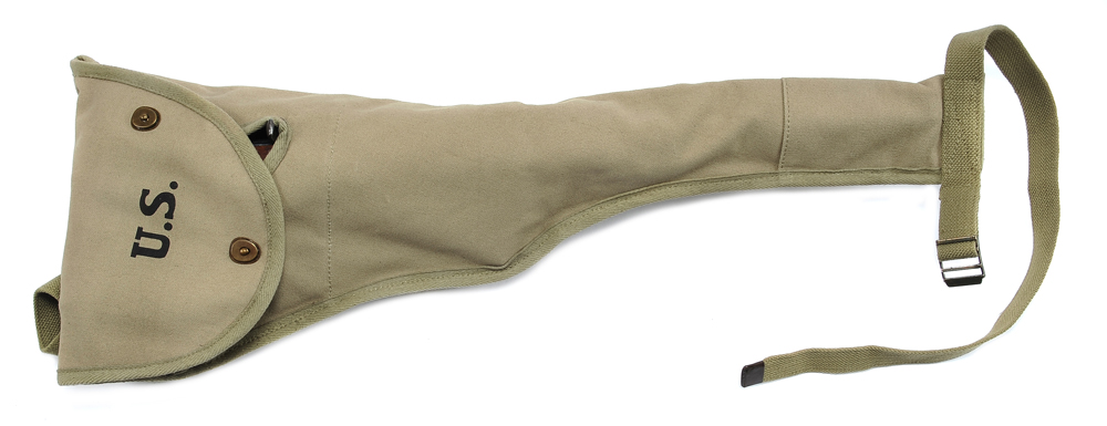US WWII M1 Carbine Canvas Paratrooper Jump Case marked JT&L 1943-img-1
