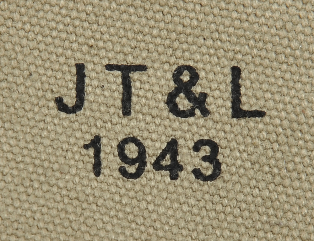 US WWII M1 Carbine Canvas Paratrooper Jump Case marked JT&L 1943-img-7