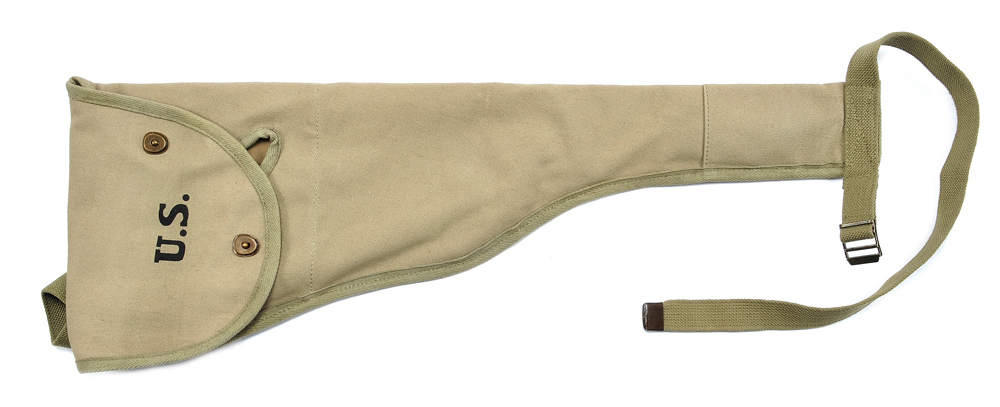 US WWII M1 Carbine Canvas Paratrooper Jump Case marked JT&L 1943-img-0