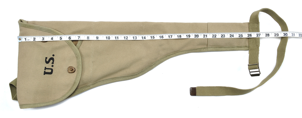 US WWII M1 Carbine Canvas Paratrooper Jump Case marked JT&L 1943-img-4