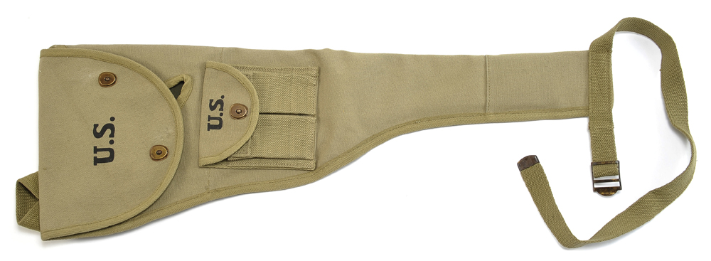 US WWII M1 Carbine Canvas Paratrooper Case with Magazine Pouch JT&L 1943-img-0