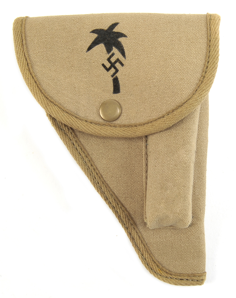 WW2 German Afrika Korps Canvas holster for Walther PPK-img-0
