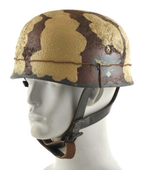 GERMAN WW2 PARATROOPER Afrika Korps M38 FALLSCHIRMJAGER HELMET with Decal Africa Italy Greece