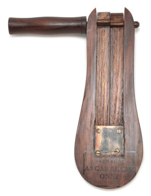 WW1 GAS ALARM AGED TRENCH RATTLE