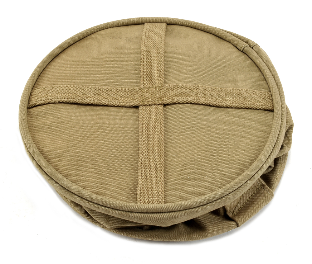 US WW2 Military Collapsible Canvas Water Bucket-img-4